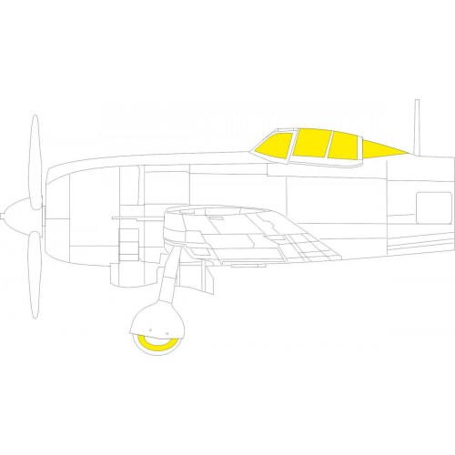 EDUARD MASK 1/72 Ki-84 Hayate Frank for ARMA
